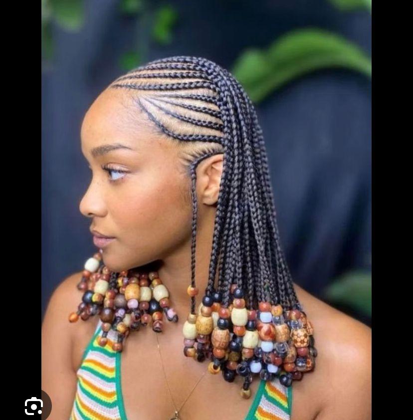 Tresses Collées Devant — vue 1 sur 1